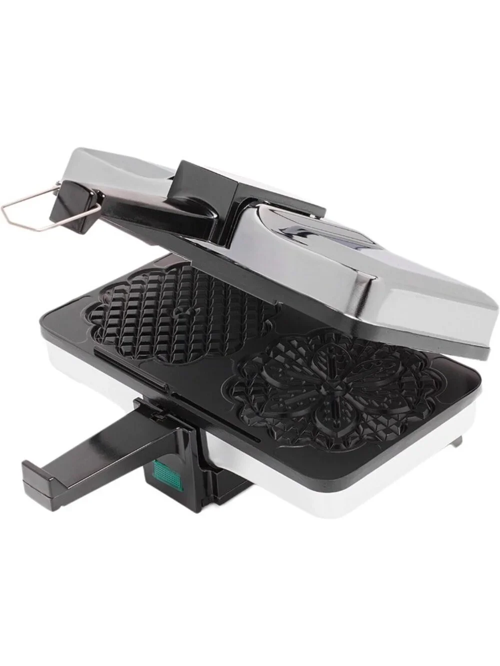 Nonstick Pizzelle Maker Set – Easy Mini Waffle Iron for Thin Cookies & Desserts